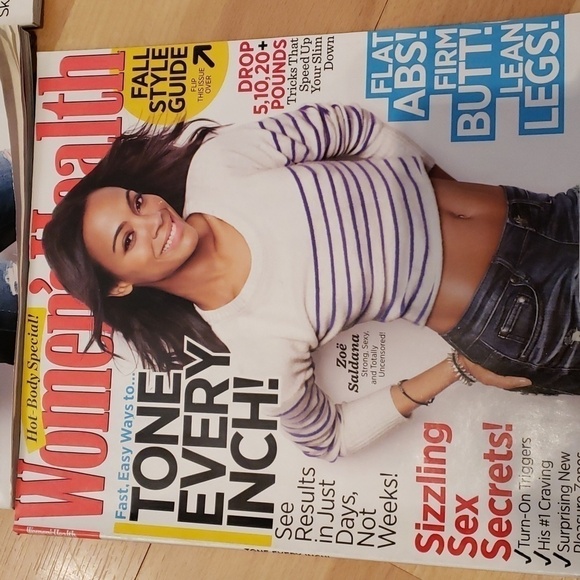 3 Women's Health magazine issues with actresses on the covers. - Picture 4 of 6
